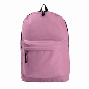 K-Cliffs Classic 16" Unisex School Backpack, Simple Everyday Daypack