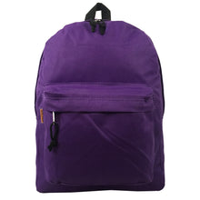 Load image into Gallery viewer, Classic Backpack Wholesale 16 inch Basic Bookbag Bulk School Book Bags 40pcs Lot