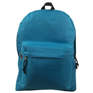 Classic Backpack Basic Emergency Survival Pack Bookbag 16 inch Simple Daypack Medium School Bag