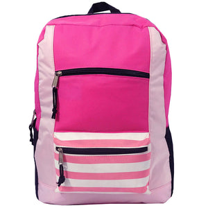 K-Cliffs Classic School Backpack 18 Inch Basic Bookbag 40pcs in a case