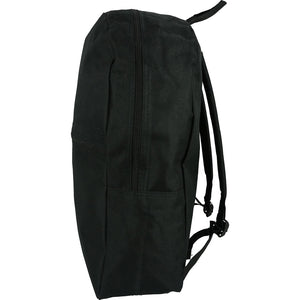 Basic Backpack Simple 17 Inch Promotion Student Bookbag Black Red