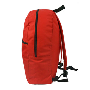 Basic School Backpack Simple 17 Inch Student Bookbag