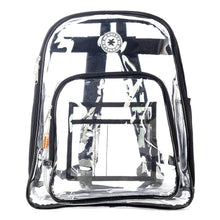 Load image into Gallery viewer, K-Cliffs Heavy Duty Clear PVC School Backpack, Transparent Work Bag