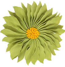 Load image into Gallery viewer, K-Cliffs 13&quot; Round 3D Flower Decorative Throw Pillow