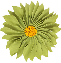Load image into Gallery viewer, 13&quot; Round 3D Sunflower Decorative Throw Pillow