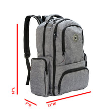 Load image into Gallery viewer, K-Cliffs Large Diaper Backpack Water Resistant Multifunction Changing Bag