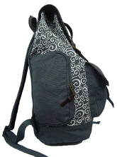 Load image into Gallery viewer, K-Cliffs Large Canvas Laptop Backpack 18&quot; Printed Pattern Travel Daypack