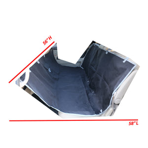 K-Cliffs Heavy Duty Waterproof Hammock Car Seat Cover for Pets Dogs and Cats, fits Cars Trucks & SUVs