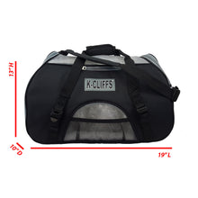 Load image into Gallery viewer, K-Cliffs Soft-Sided Pet Carrier Heavy Duty Comfort Carrier Bag w/ Fleece Bed