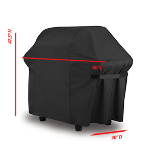 K-Cliffs Heavy Duty Extra Large Weatherproof BBQ Gas Grill Cover  60 x 44 Inch