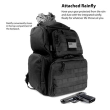 Load image into Gallery viewer, K-Cliffs Shooting Range Pistol Backpack that holds Up to 5 Handguns, Mag Storage