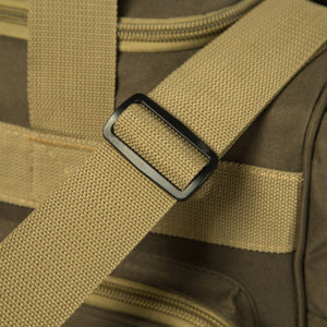 K-Cliffs 30 Inch Large Gun Range Tactical Duffel Bag with US Flag Patch Lockable Zippers