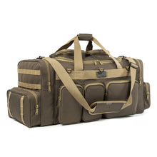 Load image into Gallery viewer, K-Cliffs 33 Inch Lockable Range Duffel Tactical Travel Bag Heavy Duty Sport Gym Bag with US Flag Patch Large