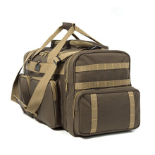Load image into Gallery viewer, K-Cliffs 33 Inch Lockable Range Duffel Tactical Travel Bag Heavy Duty Sport Gym Bag with US Flag Patch Large