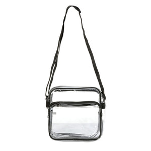 K-Cliffs Heavy Duty Clear shoulder Bag for All Games, Stadiums and Concerts