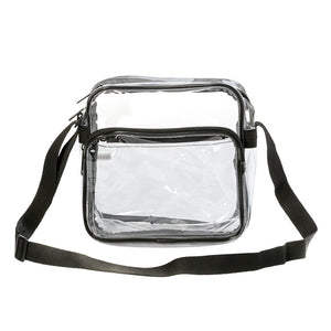 K-Cliffs Heavy Duty Clear shoulder Bag for All Games, Stadiums and Concerts