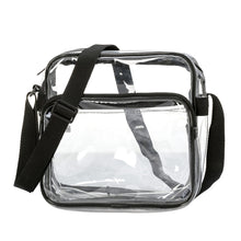 Load image into Gallery viewer, K-Cliffs Heavy Duty Clear shoulder Bag for NBA NFL NHL Ball Games Stadium and Concert Show