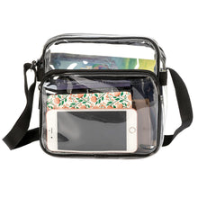 Load image into Gallery viewer, K-Cliffs Heavy Duty Clear shoulder Bag for NBA NFL NHL Ball Games Stadium and Concert Show