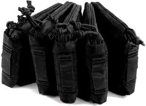 K-Cliffs Padded Gun Holster Case for Handguns Pistols Holder Revolvers Pouch Add-on for Shooting Range Bag