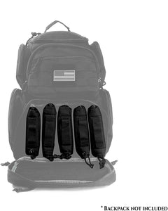 K-Cliffs Padded Gun Holster Case for Handguns Pistols Holder Revolvers Pouch Add-on for Shooting Range Bag