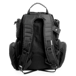 K-Cliffs Shooting Range Pistol Backpack can hold 4 Handguns Mag Storage w/EVA pistol cradle