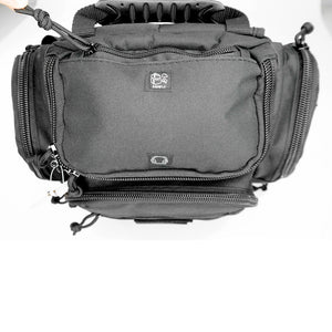 K-Cliffs Tactical Carbine Case Double Long Rifles Storage Bag  with Mag Pockets Lockable Zippers