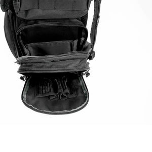 K-Cliffs Shooting Range Pistol Backpack can hold 4 Handguns Mag Storage w/EVA pistol cradle
