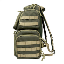 Load image into Gallery viewer, K-Cliffs Shooting Range Pistol Backpack that holds Up to 5 Handguns, Mag Storage