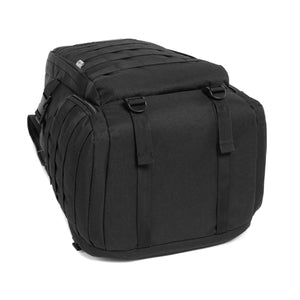 K-Cliffs Tactical Backpack Large Military Travel Daypack Laptop Bookbag w/ Molle System Black
