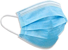 Load image into Gallery viewer, Face Mask Disposal 3 Ply Comfortable Breathable Non-Woven 3 Layer Protection Face Mouth Cover Wholesale Case Pack Lot Quantity
