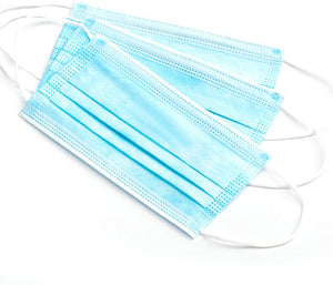 Face Mask Disposal 3 Ply Comfortable Breathable Non-Woven 3 Layer Protection Face Mouth Cover Wholesale Case Pack Lot Quantity