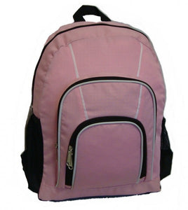 K-Cliffs 16 Inch Rip-stop Multi Pocket Unisex School Backpack w/Side Mesh Pockets